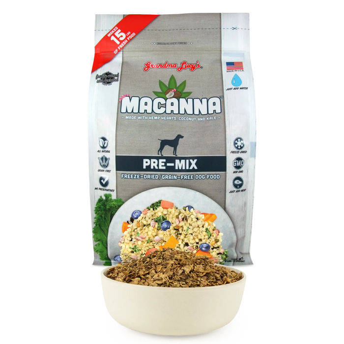 Photo of Grandma Lucy's-Grandma Lucy's Macanna Grain-Free Freeze-Dried Dog Food-Pre-Mix-3 lb-from Pet Wish Pros