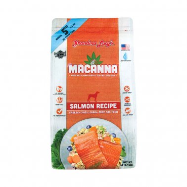 Photo of Grandma Lucy's-Grandma Lucy's Macanna Grain-Free Freeze-Dried Dog Food-Salmon-1 lb-from Pet Wish Pros