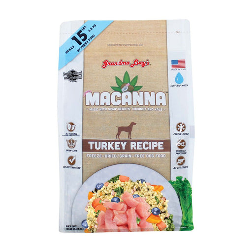 Photo of Grandma Lucy's-Grandma Lucy's Macanna Turkey Dog Food-Turkey-3 lb-from Pet Wish Pros