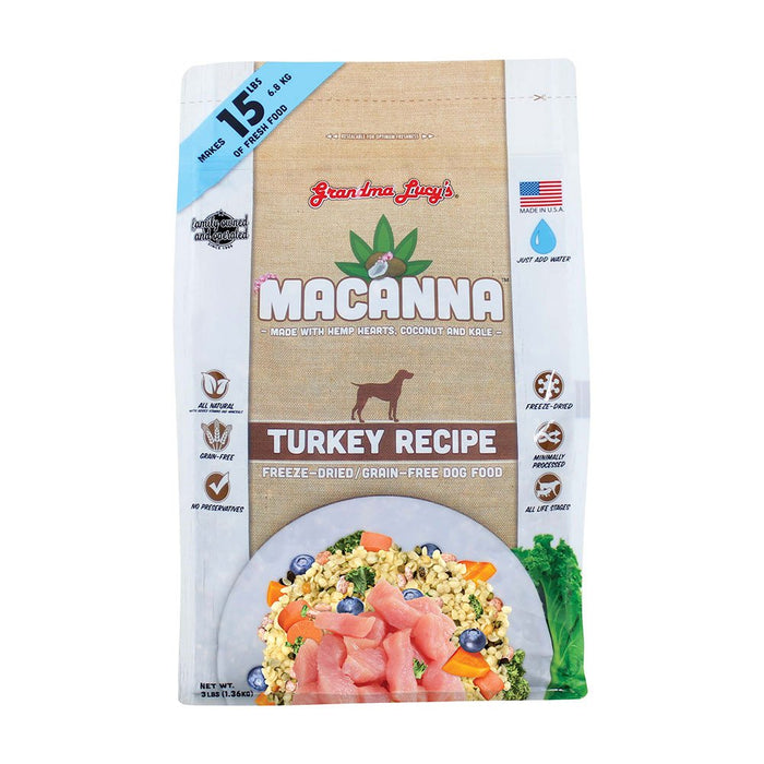 Photo of Grandma Lucy's-Grandma Lucy's Macanna Turkey Dog Food-Turkey-3 lb-from Pet Wish Pros