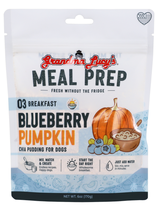 Photo of Grandma Lucy's-Grandma Lucy's Meal Prep Breakfast for Dogs-Blueberry Pumpkin Chia Seed Pudding-from Pet Wish Pros