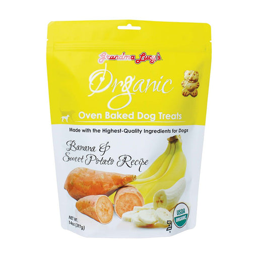 Photo of Grandma Lucy's-Grandma Lucy's Organic Oven Baked Dog Treats-Banana & Sweet Potato-14 oz-from Pet Wish Pros
