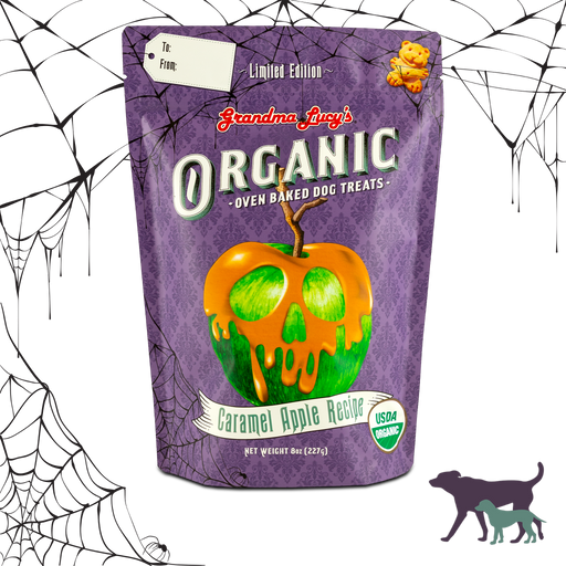 Photo of Grandma Lucy's-Grandma Lucy's Organic Oven Baked Dog Treats-Caramel Apple-8 oz-from Pet Wish Pros