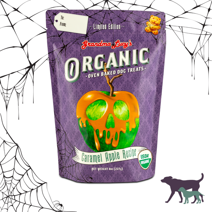 Photo of Grandma Lucy's-Grandma Lucy's Organic Oven Baked Dog Treats-Caramel Apple-8 oz-from Pet Wish Pros
