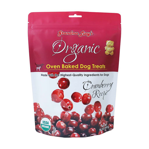 Photo of Grandma Lucy's-Grandma Lucy's Organic Oven Baked Dog Treats-Cranberry-14 oz-from Pet Wish Pros