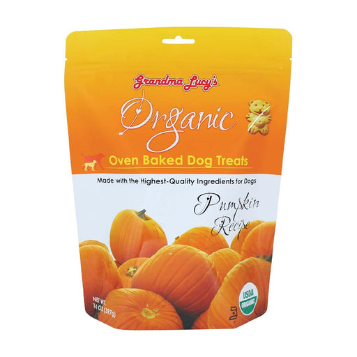 Photo of Grandma Lucy's-Grandma Lucy's Organic Oven Baked Dog Treats-Pumpkin-14 oz-from Pet Wish Pros