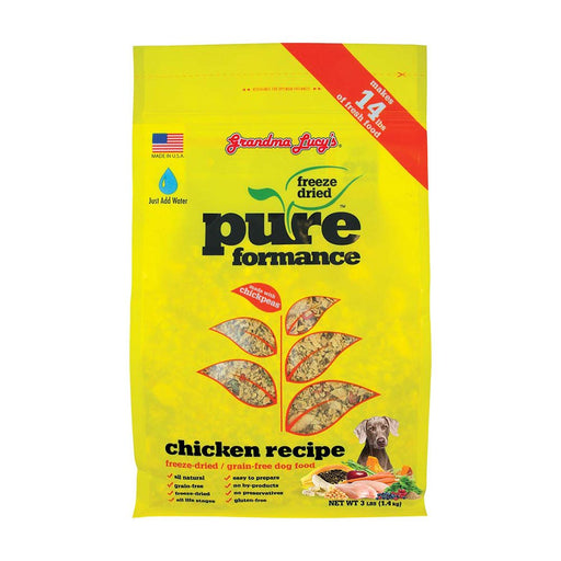 Photo of Grandma Lucy's-Grandma Lucy's PUREformance Freeze-Dried Dog Food-Chicken-3 lb-from Pet Wish Pros