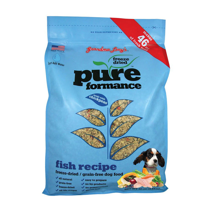 Photo of Grandma Lucy's-Grandma Lucy's PUREformance Freeze-Dried Dog Food-Fish-10 lb-from Pet Wish Pros