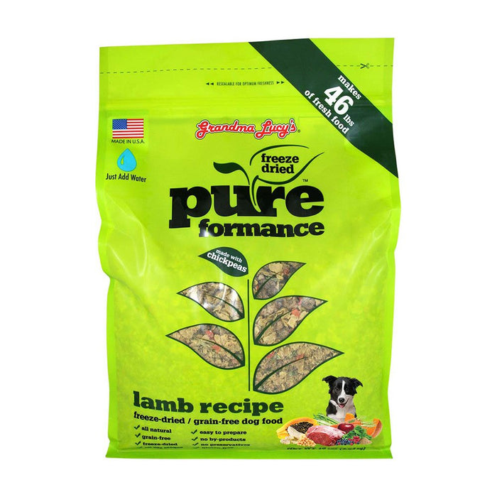 Photo of Grandma Lucy's-Grandma Lucy's PUREformance Freeze-Dried Dog Food-Lamb-10 lb-from Pet Wish Pros