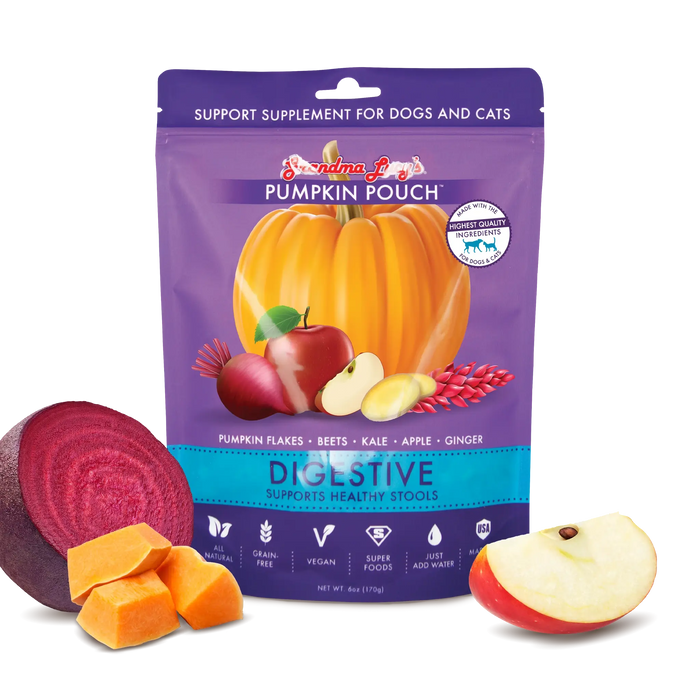 Photo of Grandma Lucy's-Grandma Lucy's Pumpkin Pouch Digestive Support for Dogs & Cats-6 oz-from Pet Wish Pros