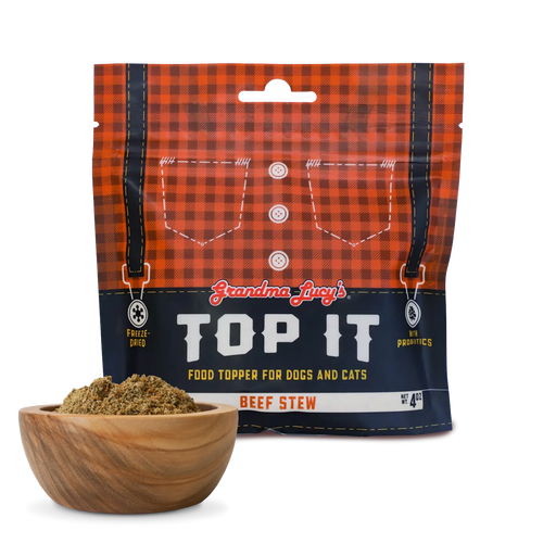 Photo of Grandma Lucy's-Grandma Lucy's Top It Meal Topper for Dogs & Cats-Beef Stew-4 oz-from Pet Wish Pros