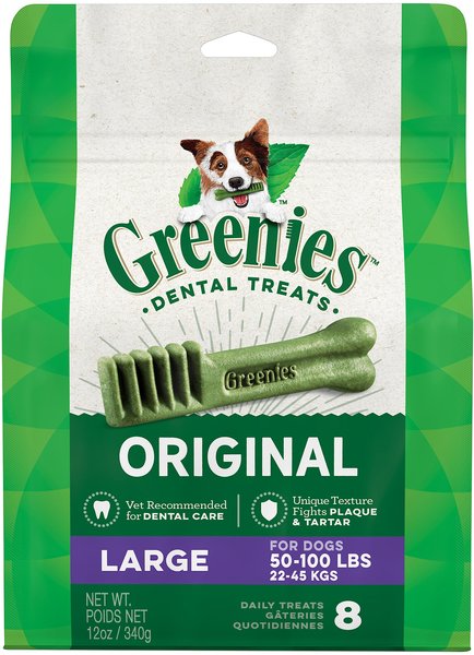 Photo of Greenies-Greenies Daily Dental Chews for Dogs-Large-8 count-from Pet Wish Pros