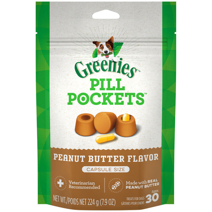 Photo of Greenies-Greenies Pill Pocket Capsules for Dogs-30 count-Peanut Butter & 7.9 oz-from Pet Wish Pros