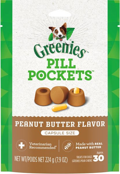 Photo of Greenies-Greenies Pill Pocket Capsules for Dogs-6 pack-Peanut Butter-from Pet Wish Pros