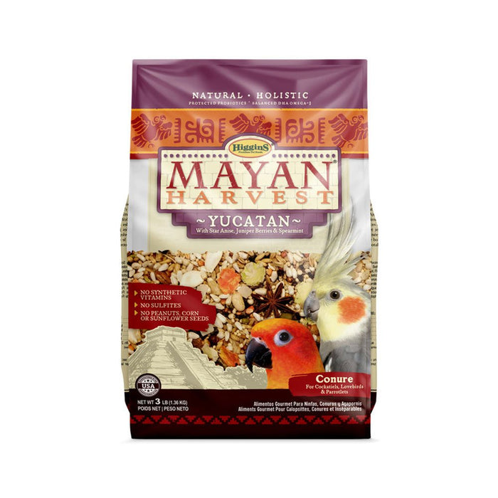 Photo of Higgins Premium Pet Foods-Higgins Mayan Harvest Yucatan with Star Anise Juniper Berries for Conures Cockatiels Lovebirds & Parrotslets-3 lb-from Pet Wish Pros