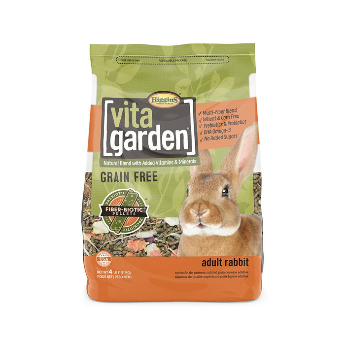 Photo of Higgins Premium Pet Foods-Higgins Premium Foods Vita Garden Grain Free Adult Rabbit Natural Blend-4 lb-from Pet Wish Pros