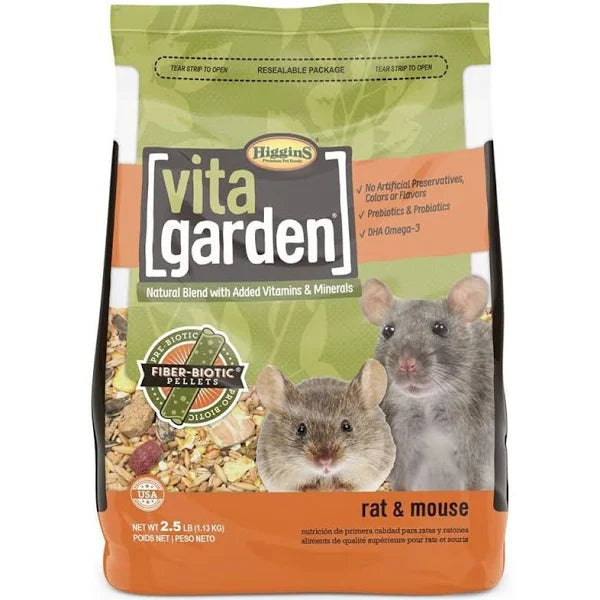 Photo of Higgins Premium Pet Foods-Higgins Premium Foods Vita Garden Rat & Mouse Natural Blend-2.5 lb-from Pet Wish Pros