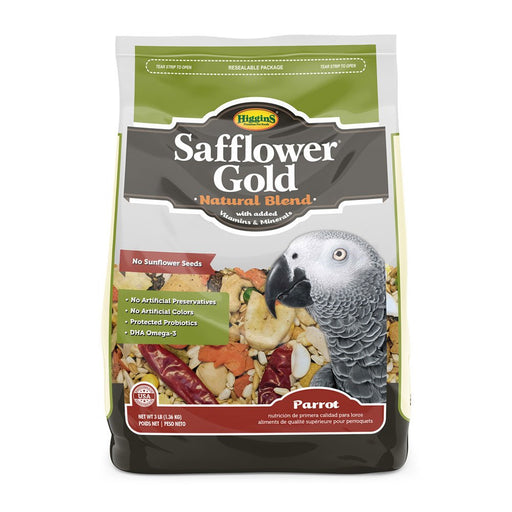 Photo of Higgins Premium Pet Foods-Higgins Safflower Gold Natural Blend Parrots Food-3 lb-from Pet Wish Pros