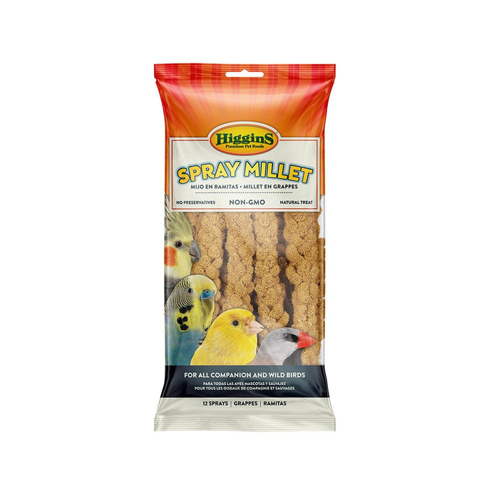 Photo of Higgins Premium Pet Foods-Higgins Spray Millet Birds Treat-12 count-from Pet Wish Pros