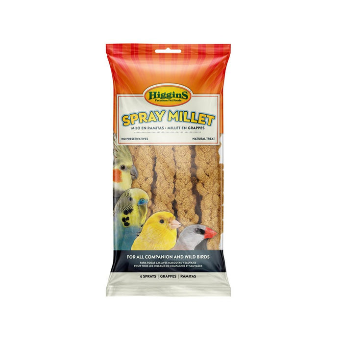 Photo of Higgins Premium Pet Foods-Higgins Spray Millet Birds Treat-6 count-from Pet Wish Pros