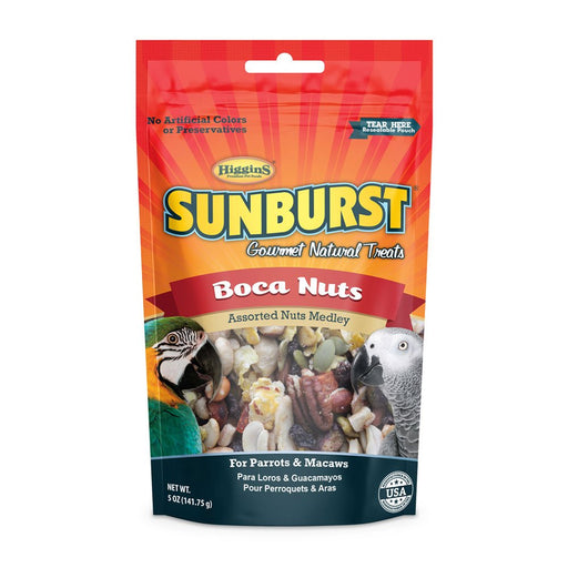 Photo of Higgins Premium Pet Foods-Higgins Sunburst Boca Nuts Shelled Gourmet Natural Treat for Parrots & Macaws-5 oz-from Pet Wish Pros