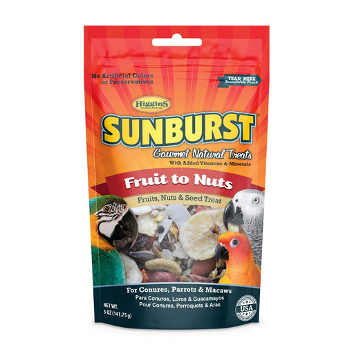 Photo of Higgins Premium Pet Foods-Higgins Sunburst Fruit to Nuts Gourmet Natural Treat for Conures Parrots & Macaws-5 oz-from Pet Wish Pros