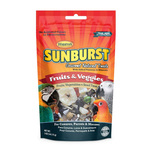 Photo of Higgins Premium Pet Foods-Higgins Sunburst Fruits & Veggies Gourmet Natural Treat for Conures Parrots & Macaws-5 oz-from Pet Wish Pros