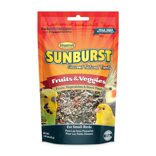 Photo of Higgins Premium Pet Foods-Higgins Sunburst Fruits & Veggies Gourmet Natural Treat for Small Birds-3 oz-from Pet Wish Pros