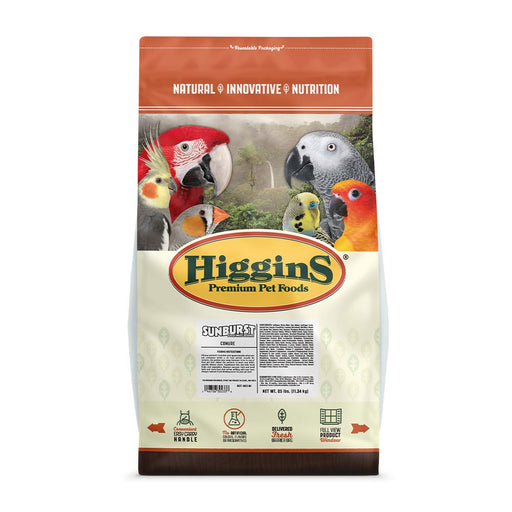 Photo of Higgins Premium Pet Foods-Higgins Sunburst Gourmet Blend Conures Food-25 lb-from Pet Wish Pros