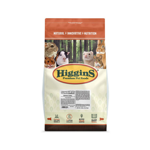 Photo of Higgins Premium Pet Foods-Higgins Sunburst Gourmet Blend Hamster & Gerbil Food-25 lb-from Pet Wish Pros