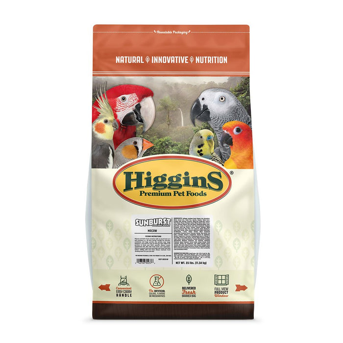 Photo of Higgins Premium Pet Foods-Higgins Sunburst Gourmet Blend Macaws Food-25 lb-from Pet Wish Pros