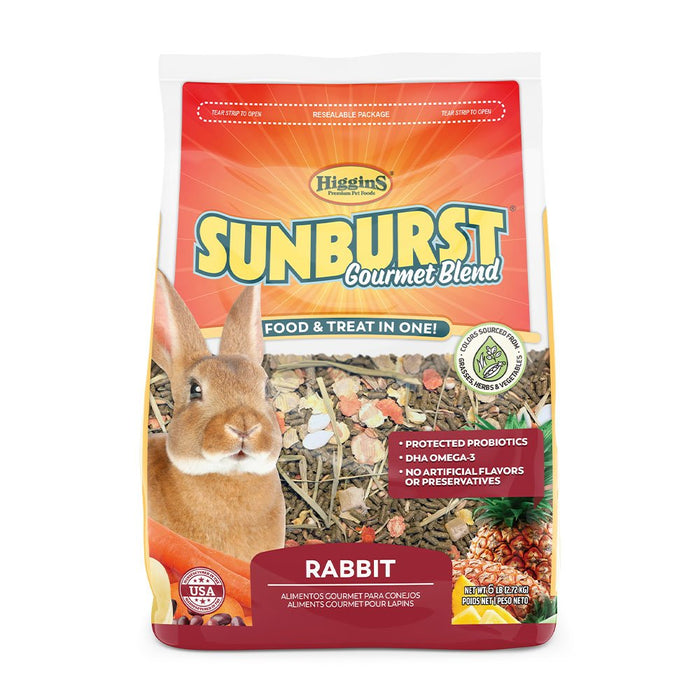 Photo of Higgins Premium Pet Foods-Higgins Sunburst Gourmet Blend Rabbit Food-6 lb-from Pet Wish Pros