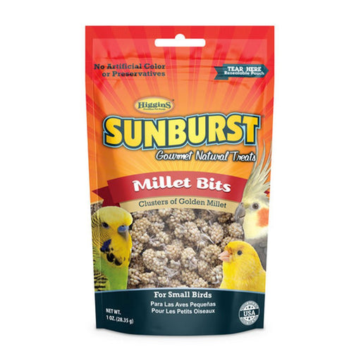 Photo of Higgins Premium Pet Foods-Higgins Sunburst Millet Bits Gourmet Natural Treat for Small Birds-1 oz-from Pet Wish Pros