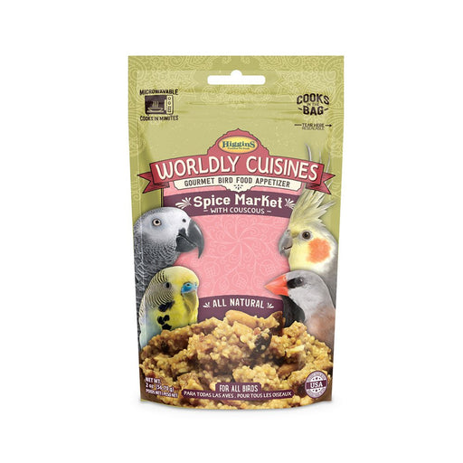 Photo of Higgins Premium Pet Foods-Higgins Worldly Cuisines Gourmet Bird Food-Spice Market with Couscous-2 oz-from Pet Wish Pros