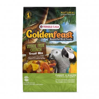 Photo of Higgins Premium Pet Foods-Versele-Laga Goldenfeast Veggie Fruit Crunch Bird Treat Mix-2 lb-from Pet Wish Pros