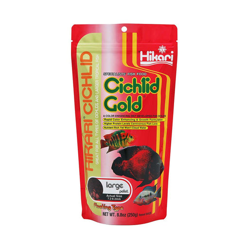Photo of Hikari-Hikari Cichlid Gold Pellet for Fish-8.8 oz-Large Pellet-from Pet Wish Pros
