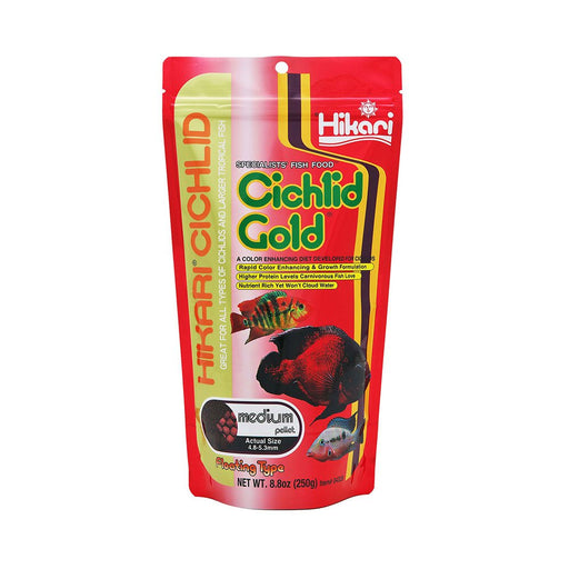 Photo of Hikari-Hikari Cichlid Gold Pellet for Fish-8.8 oz-Medium Pellet-from Pet Wish Pros