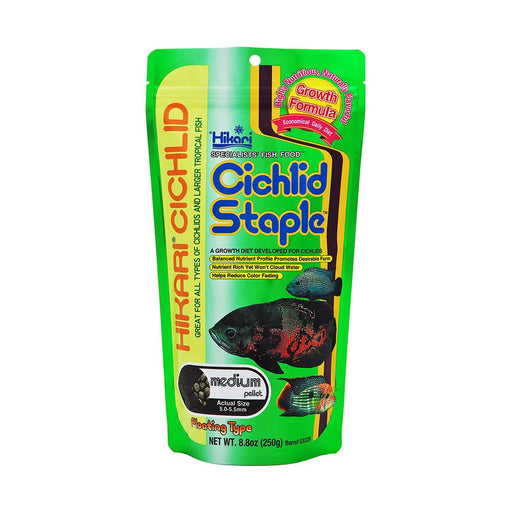 Photo of Hikari-Hikari Cichlid Staple Pellet for Fish-8.8 oz-Medium Pellet-from Pet Wish Pros