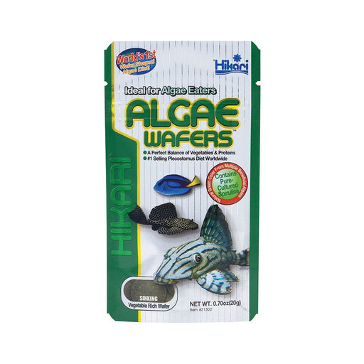 Photo of Hikari-Hikari Tropical Algae Wafers Fish Food-0.7 oz-from Pet Wish Pros