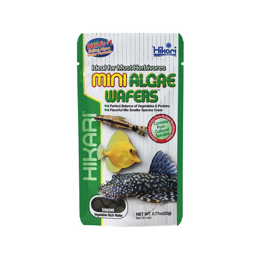 Photo of Hikari-Hikari Tropical Algae Wafers Fish Food Mini-from Pet Wish Pros