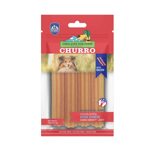 Photo of Himalayan Pet Supplies-Himalayan Dog Chew Churro Dog Chew-Bacon-4 count-from Pet Wish Pros