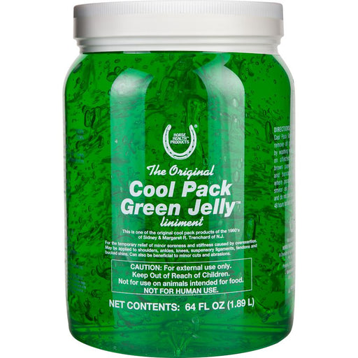 Photo of Horse Health Products-Cool Pack Green Jelly Liniment-64 oz-from Pet Wish Pros