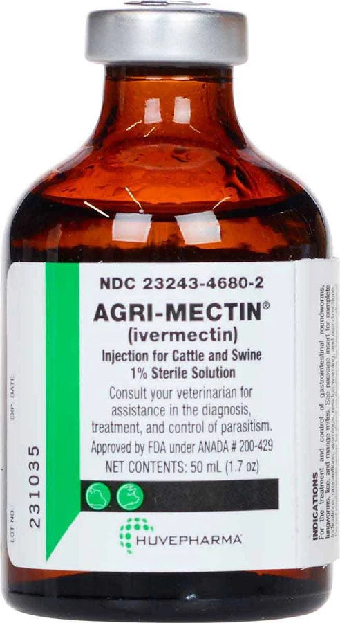 Photo of Huvepharma-Agri-Mectin-50 mL-from Pet Wish Pros