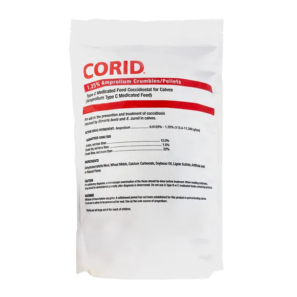 Photo of Huvepharma-Corid (amprolium) 1.25% Pellets-10 lb-from Pet Wish Pros