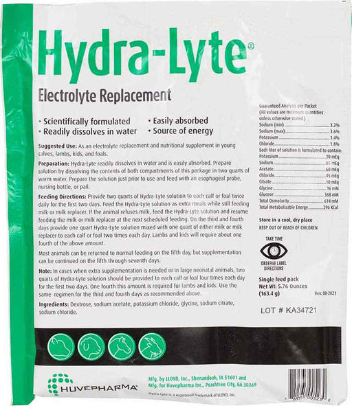 Photo of Huvepharma-Hydra Lyte Electrolyte Replacement Powder-5.76 oz-from Pet Wish Pros