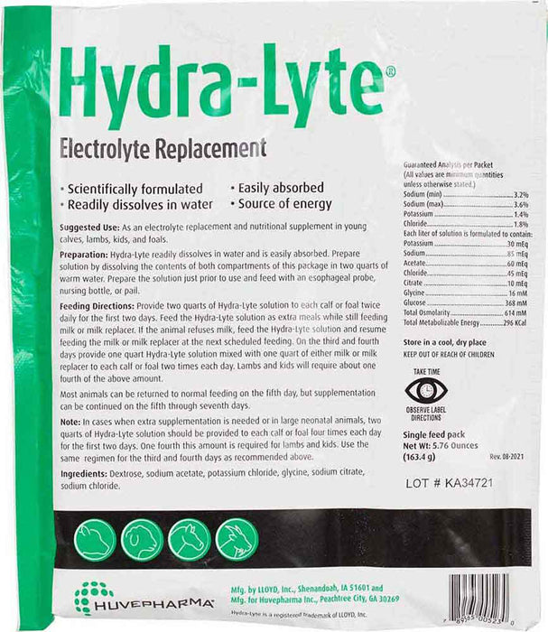 Photo of Huvepharma-Hydra Lyte Electrolyte Replacement Powder-from Pet Wish Pros