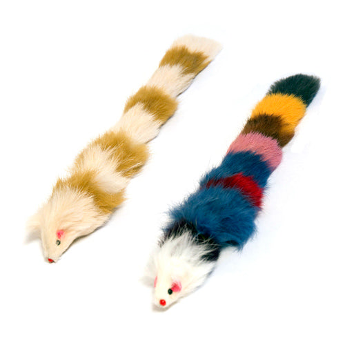 Photo of Iconic Pet-Fur Weasel Toys for Cats-2 pack-from Pet Wish Pros