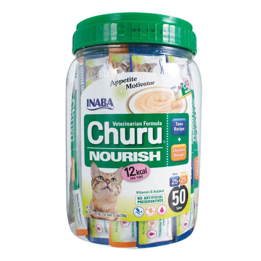 Photo of Inaba-Churu Nourish Veterinary Formula Appetite Motivator-Chicken & Tuna-50 Count-from Pet Wish Pros