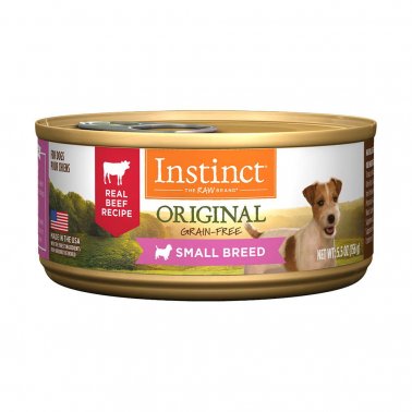 Photo of Instinct-Instinct Original Grain-Free Small Breed Canned Dog Food-Real Beef-(5.5 oz) [12 count]-from Pet Wish Pros