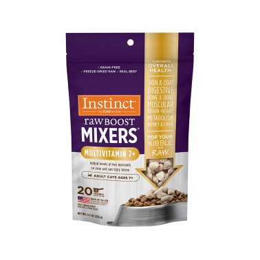 Photo of Instinct-Instinct Raw Boost Mixers Grain-Free Multivitamin 7+ Freeze-Dried Cat Food-from Pet Wish Pros